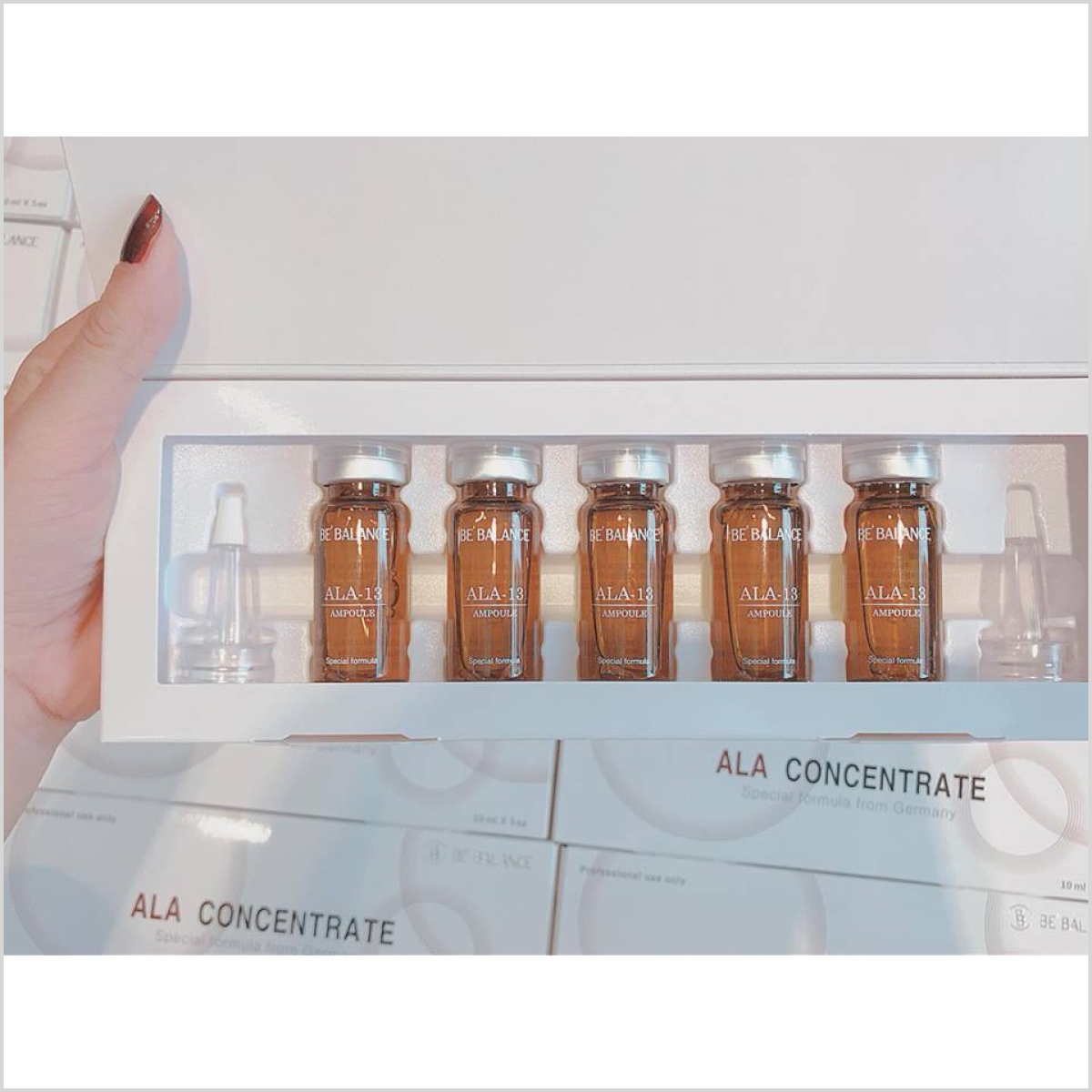 Be'Balance ALA-13 Concentrate Ampoule - Mesotherapy for Face Acne