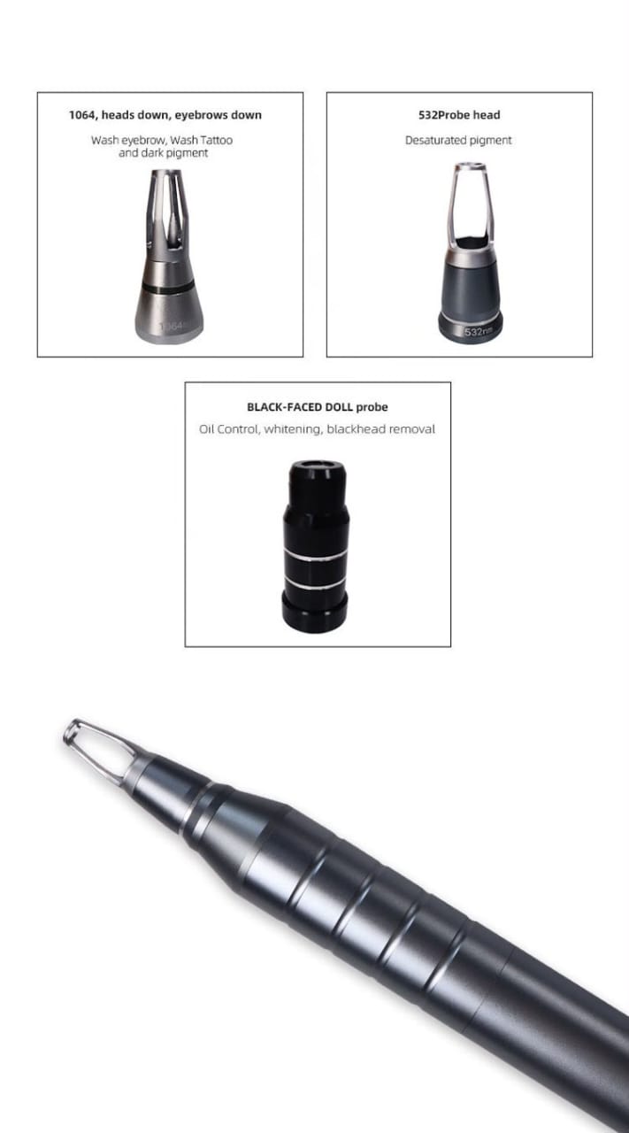 Portable 3-in-1 carbon laser machine for skin and tattoo removal - Shopngo