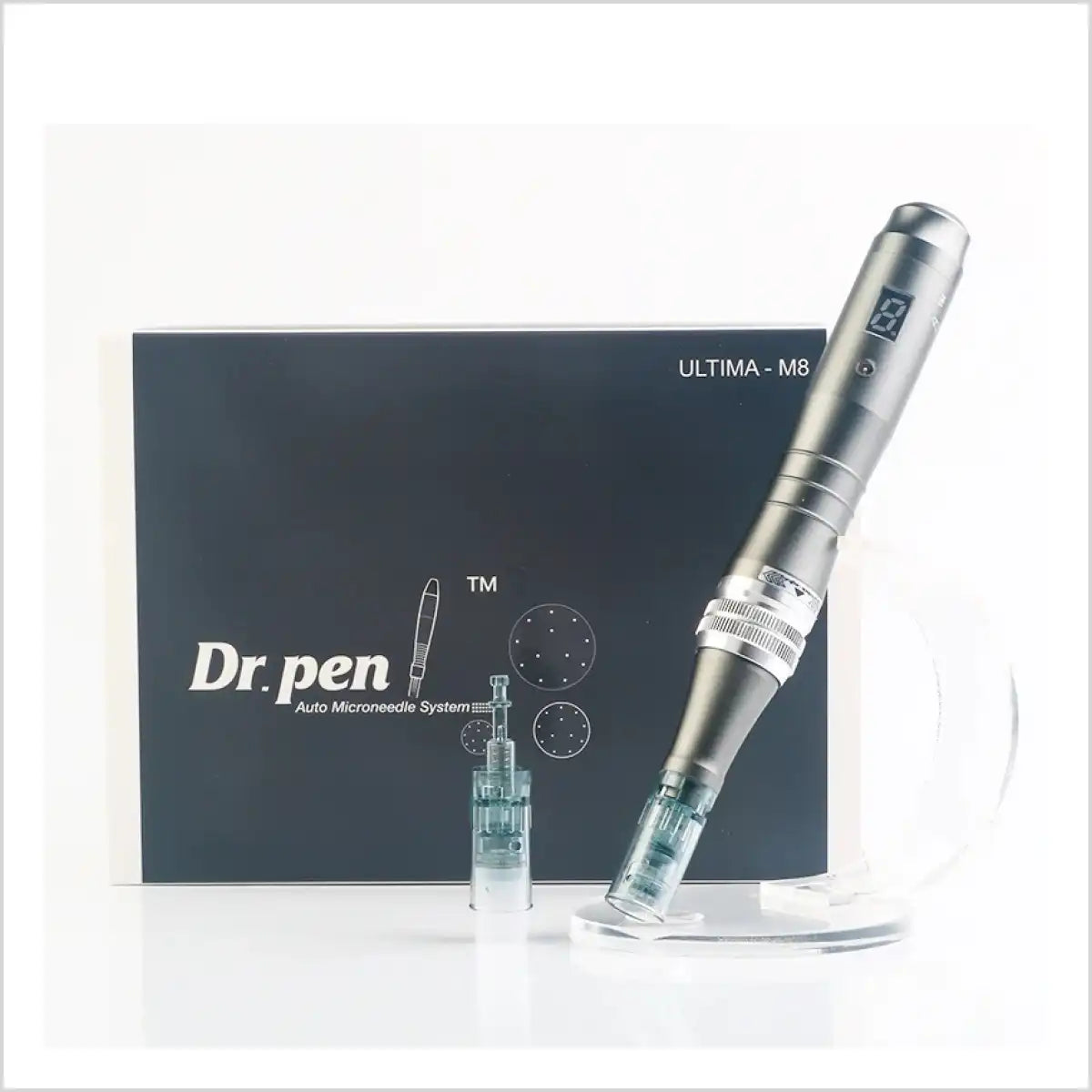 Dr. Pen Ultima M8 Microneedling Device – Professional Auto Microneedle System for Skin Rejuvenation and Collagen Boosting.