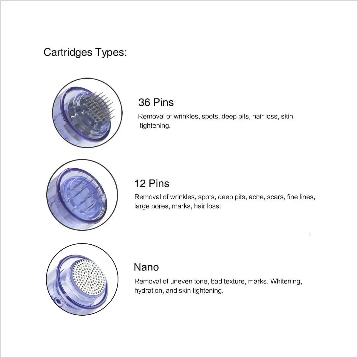 Dr Pen A1 Cartridges - Derma Pen A1W Microneedling Pen Needles in Pakistan