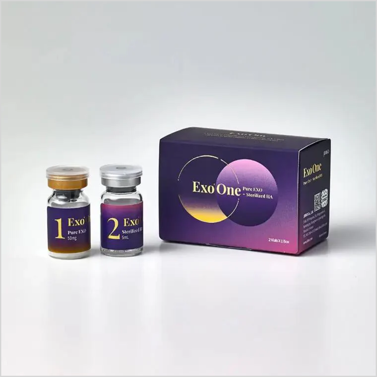Exo'One Exosomes Solution - For Hair & Face - 6 Billion Exosomes - Made in Korea
