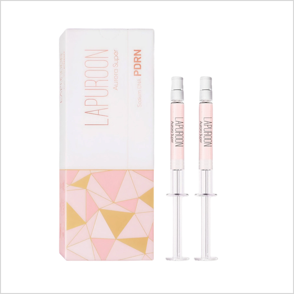 Lapuroon Aurora Super PDRN with Sodium DNA (2×2.5ML) - Made in Korea
