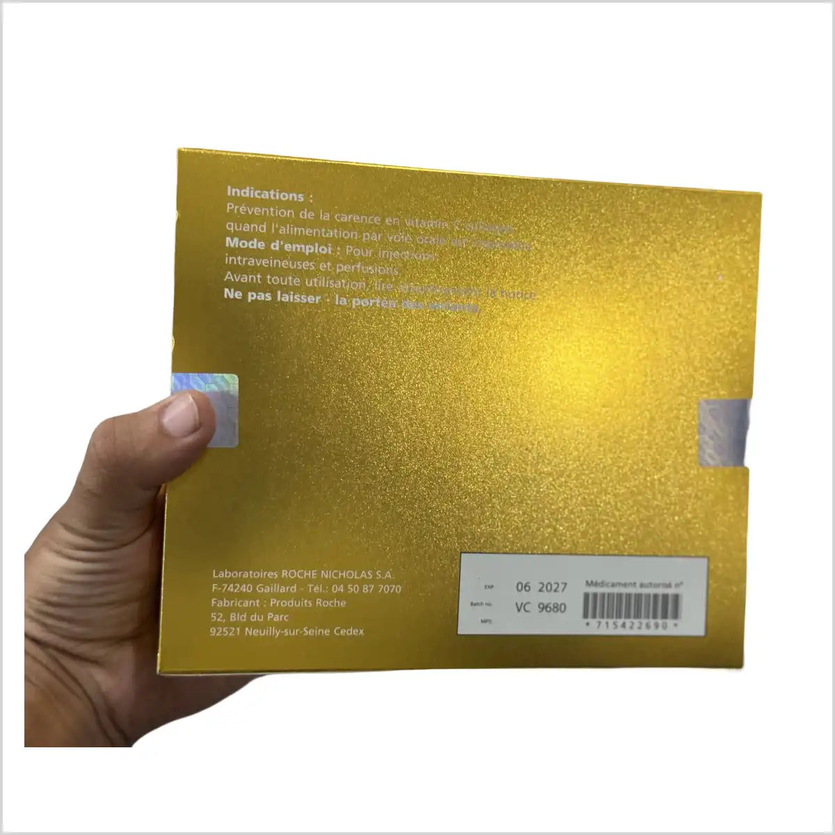 Laroscorbine Platinum Vitamin C Collagen Injection Price in Pakistan