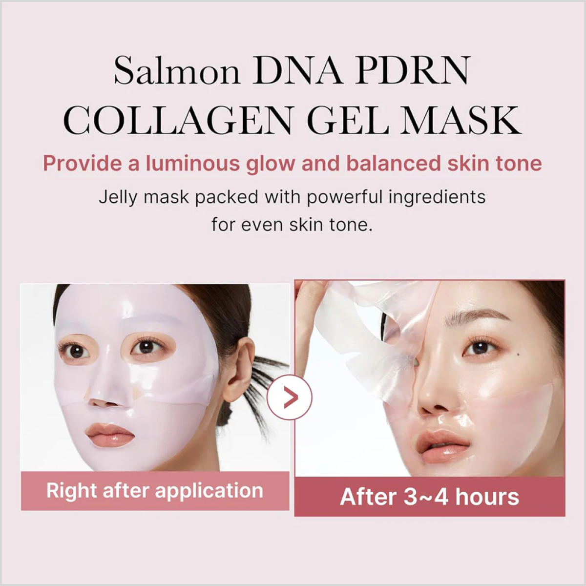 Medicube Salmon PDRN Pink Collagen Jelly Gel Mask - Made in Korea