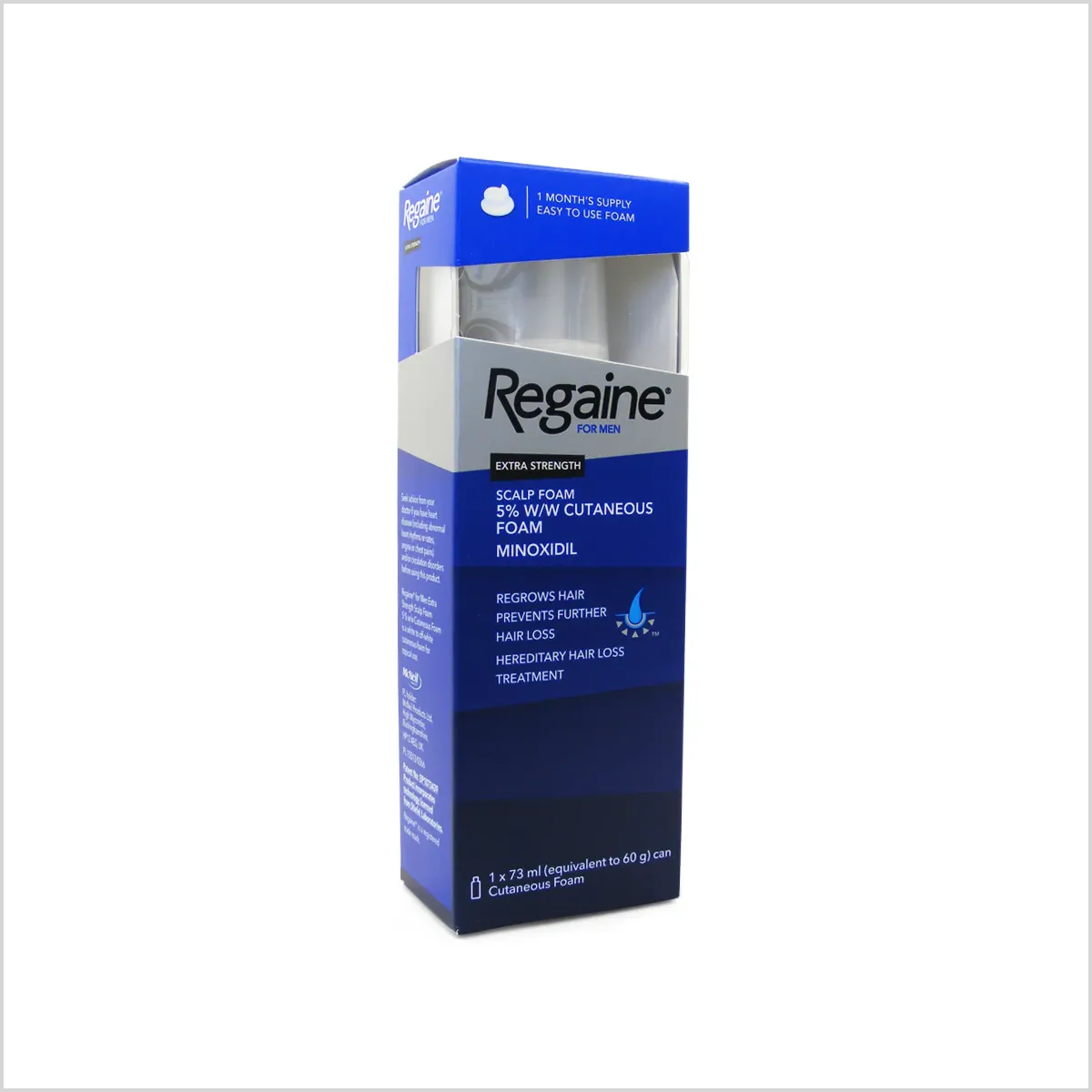 Men’s Rogaine 5% Minoxidil Foam for Hair Loss and Regrowth in Pakistan