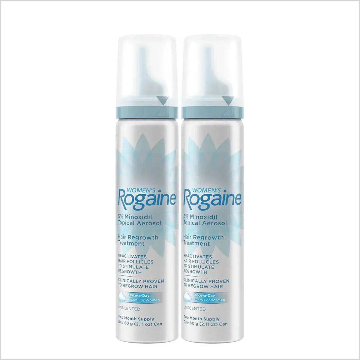 Womens Rogaine 5% Minoxidil Foam for Hair Loss and Hair Regrowth