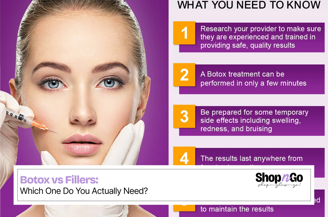 Botox vs fillers treatment for wrinkle reduction and facial volume in Pakistan - Shopngo