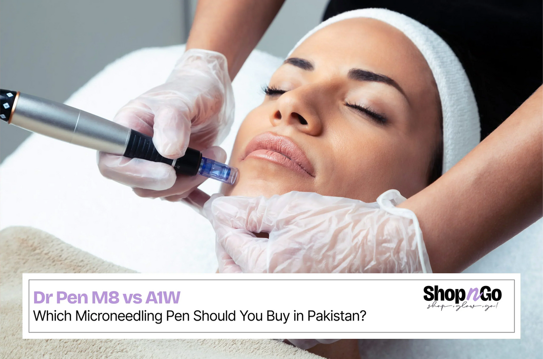 Dr Pen M8 vs A1W Microneedling Pen in Pakistan - Shopngo