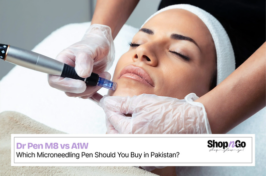 Dr Pen M8 vs A1W Microneedling Pen in Pakistan - Shopngo