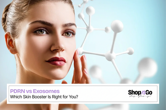 PDRN vs Exosomes skin booster treatment comparison - Shopngo.pk