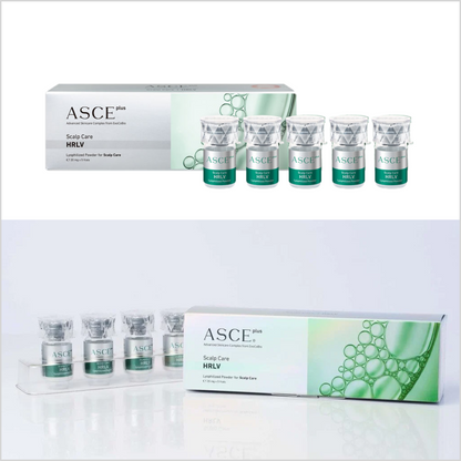 ExoCoBio ASCE Plus HRLV - 10 Billion Exosomes for Hair Loss & Scalp Care - Made in Korea