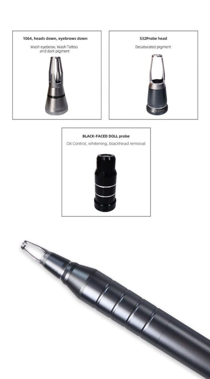 Portable 3-in-1 carbon laser machine for skin and tattoo removal - Shopngo