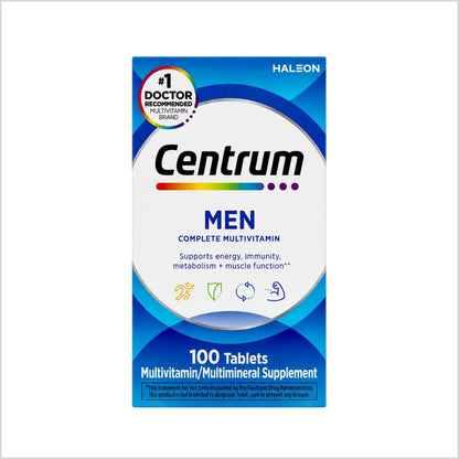 Centrum Men Multivitamin 100 Tablets USA - Shopngo
