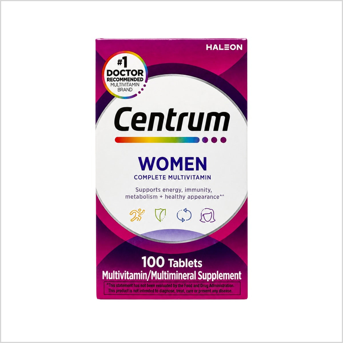 Centrum Women Multivitamin With Iron 100 Tablets - Shopngo