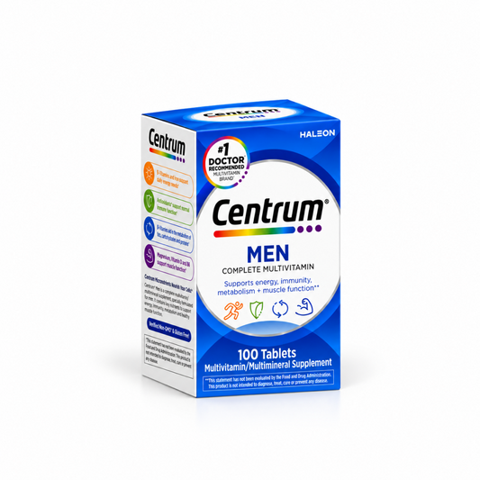 Centrum Men Multivitamin - 100 Tablets - USA Imported