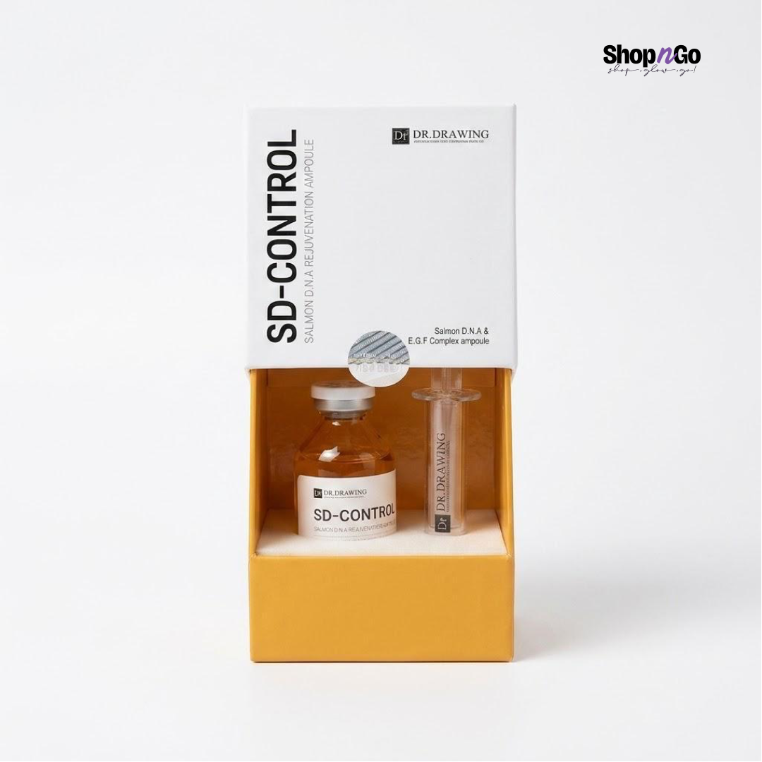 Dr. Drawing Salmon D.N.A Skin Rejuvenation Ampoule - Made in Korea