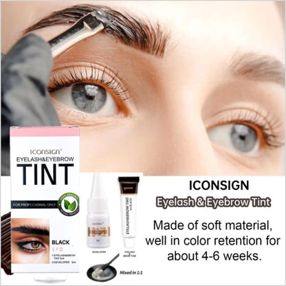 Temporary Eyebrow Tint ICONSIGN Lash & Brow Tint Kit - Shopngo