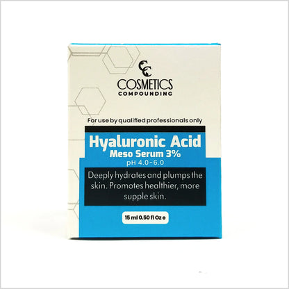 Hyaluronic Acid Meso Serum for Wrinkles & Hydrating Skin - 15ml