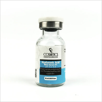 Hyaluronic Acid Meso Serum for Wrinkles & Hydrating Skin - 15ml