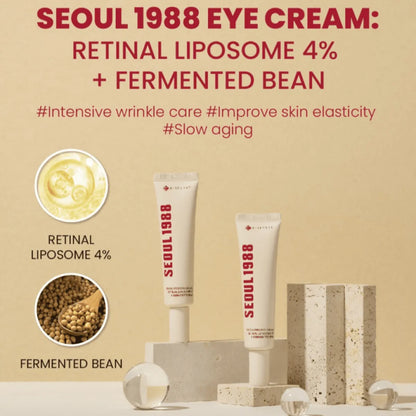 K-Secret Seoul 1988 Eye Cream Retinal Liposome 4% Fermented Bean 30ml