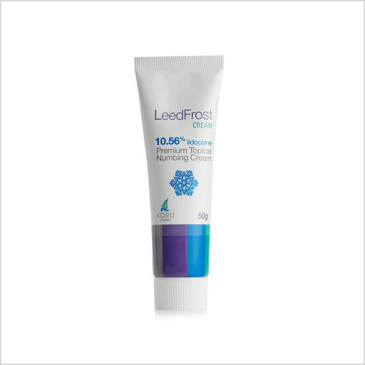 LeedFrost 10.56% Lidocaine Numbing Cream - 50g