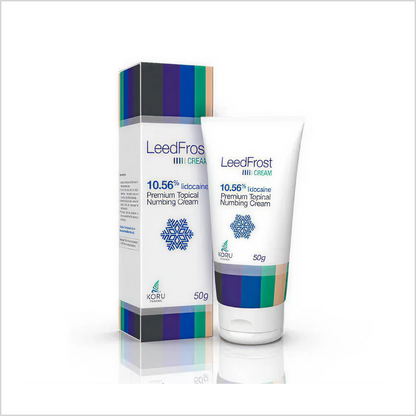 LeedFrost 10.56% Lidocaine Numbing Cream - 50g