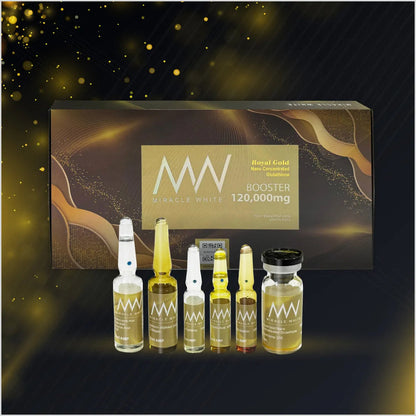 Miracle White 120,000mg Whitening & Anti-Aging Solution - Skin Whitening Injection