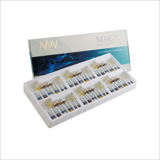Miracle White Magic 150000mg Glutathione Skin Whitening Injection – 6 Sessions – Switzerland