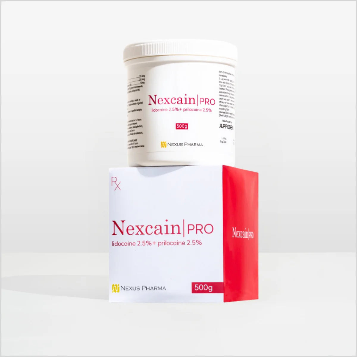 Nexcain Pro Lidocaine + Prilocaine by Nexus Pharma - Made in Korea