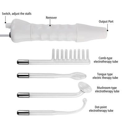 4 in 1 Portable High frequency facial wand