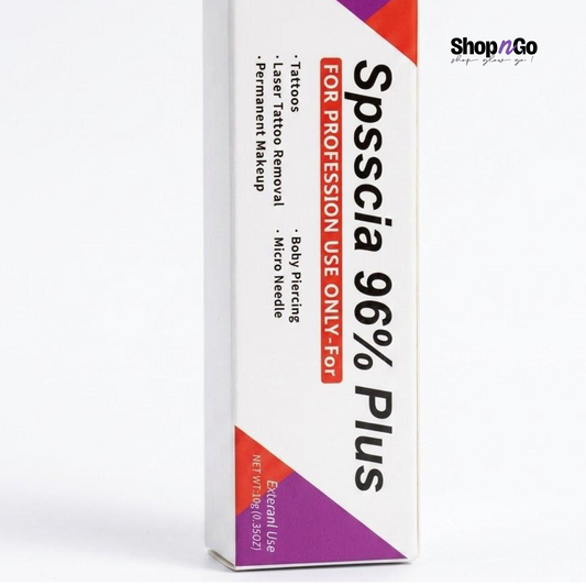 Spsscia Numbing Cream 96% – For Tattoos, Microneedling & PMU