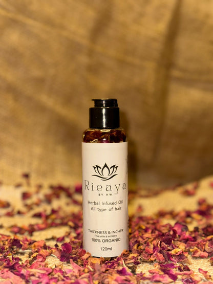 Herbal Infused Oil – Pure Care for Every Strand (120ml)