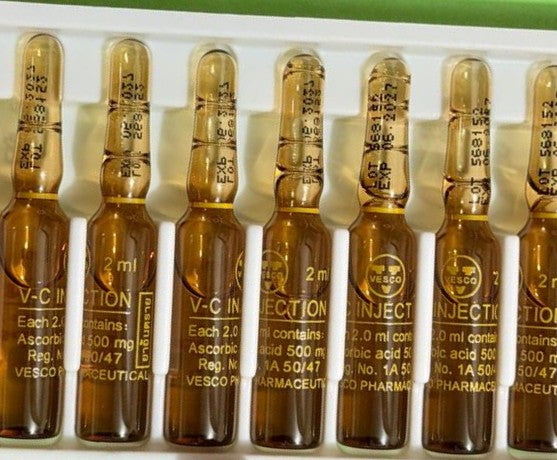 Vitamin C Injection 500mg in Pakistan – 10 Ampoules (2ml)