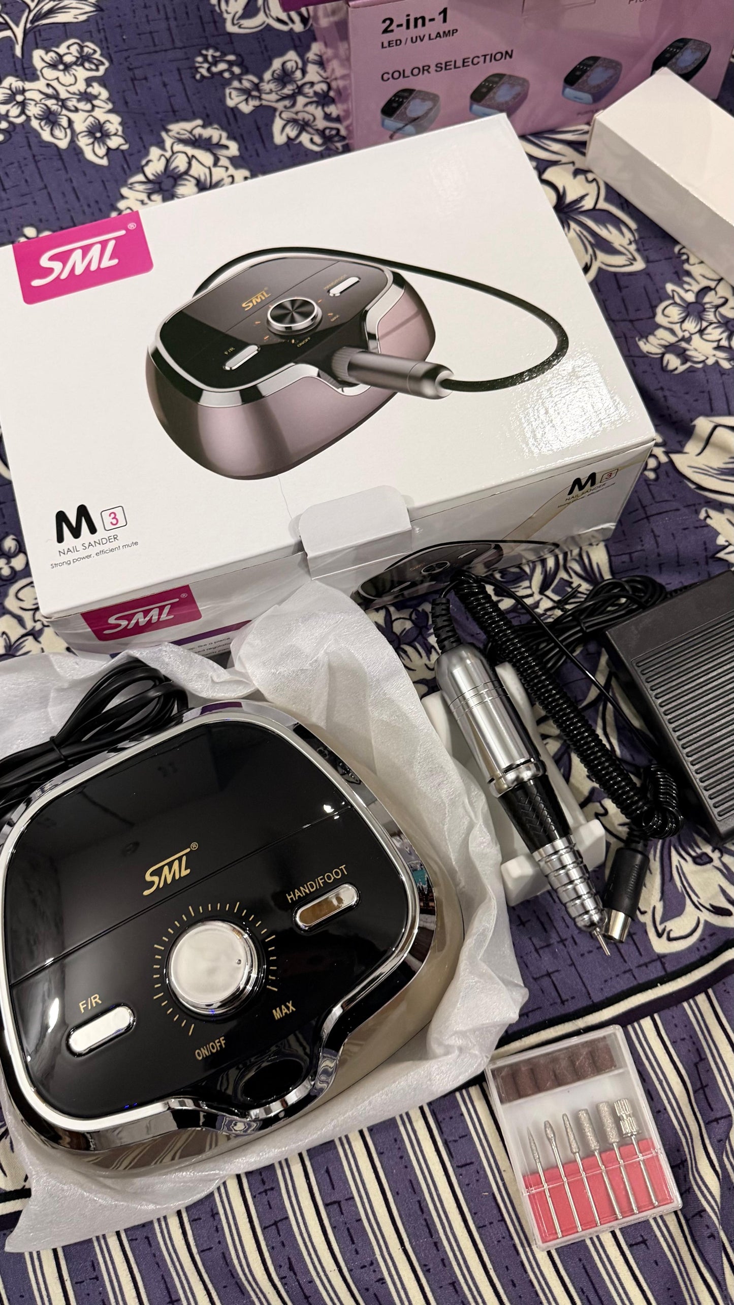 SML M3 Nail Drill Machine For Salon Use – 35,000 RPM - Shopngo.pk
